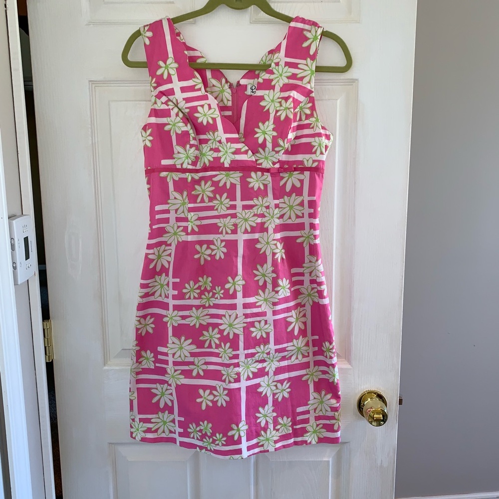 Lily Pulitzer Finish line Derby dress floral print